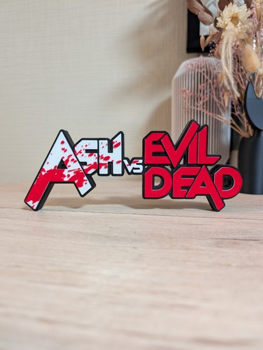 Logo ash evil dead - dead, 3d