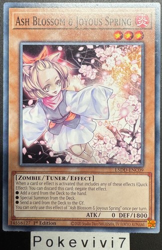 Carte ash blossom - yu-gi-oh!,