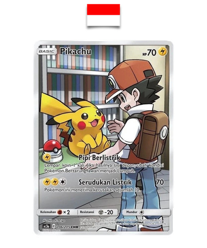 Pokémon card pikachu de - card, –