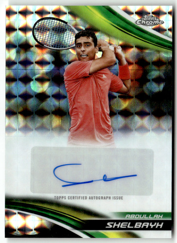 Topps chrome tennis 2025 - chrome, carte